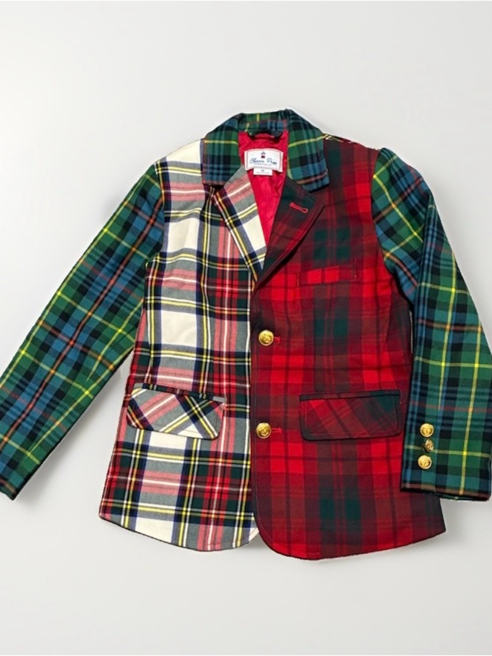 Boy’s CLASSIC PREP Tartan Blazer